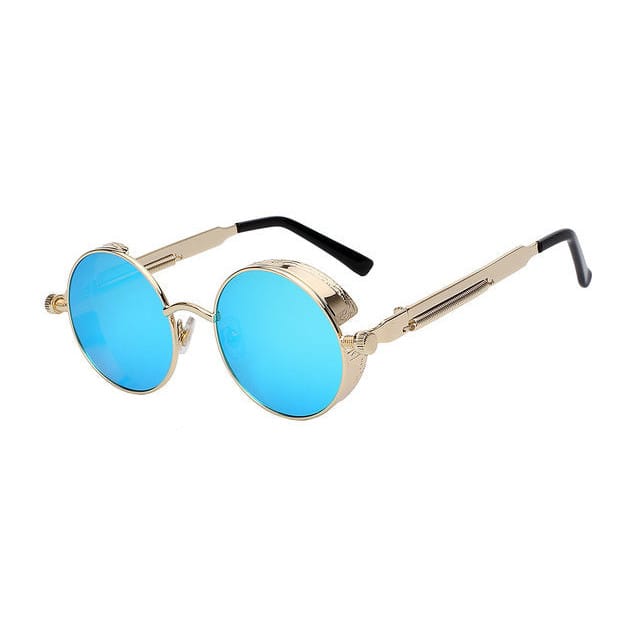 Celvera Zonnebril Unisex | Vintage Steampunk Stijl | Lichtgewicht & Duurzaam