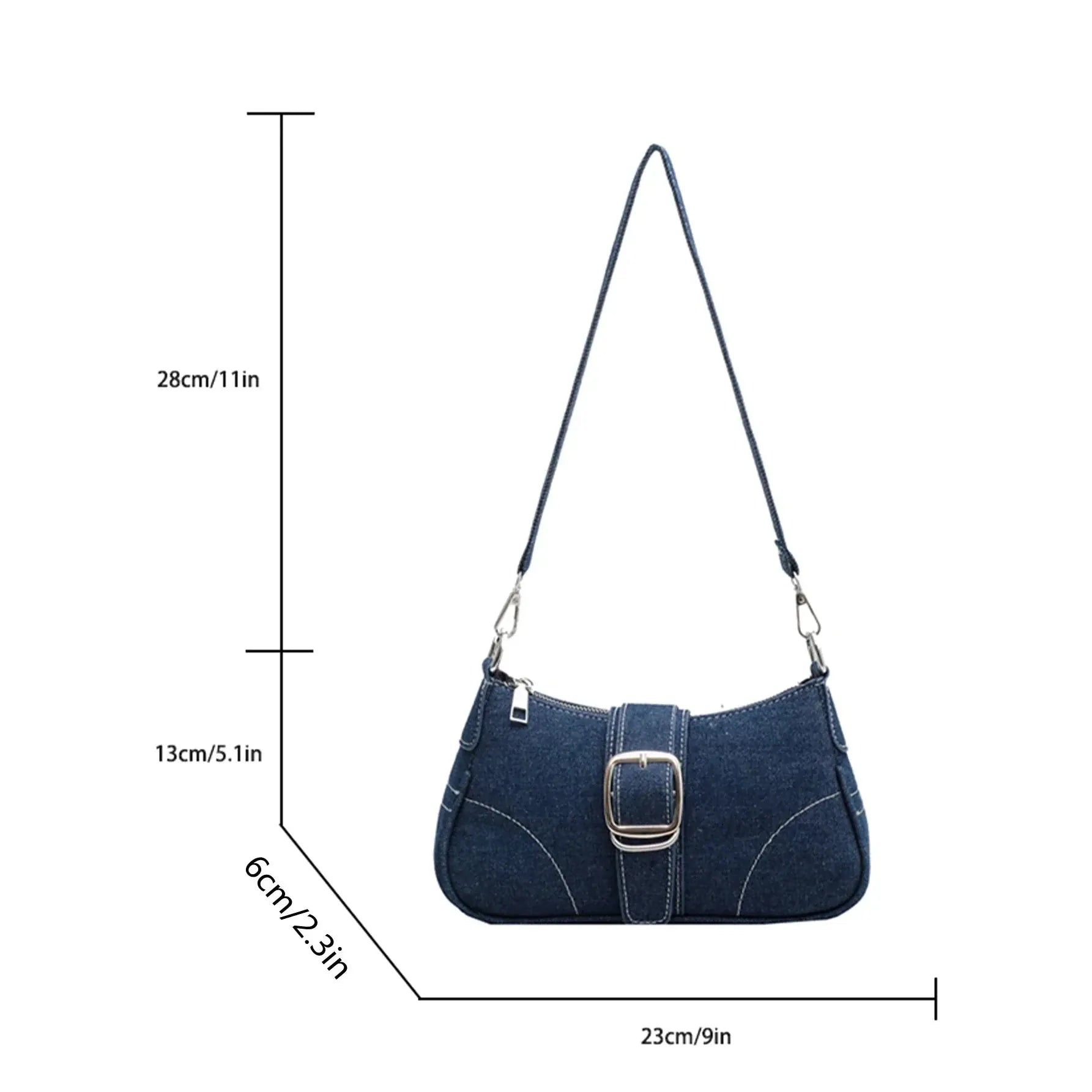 Celvera Tas Dames - Compact Model met Ketting en Gespsluiting | Casual