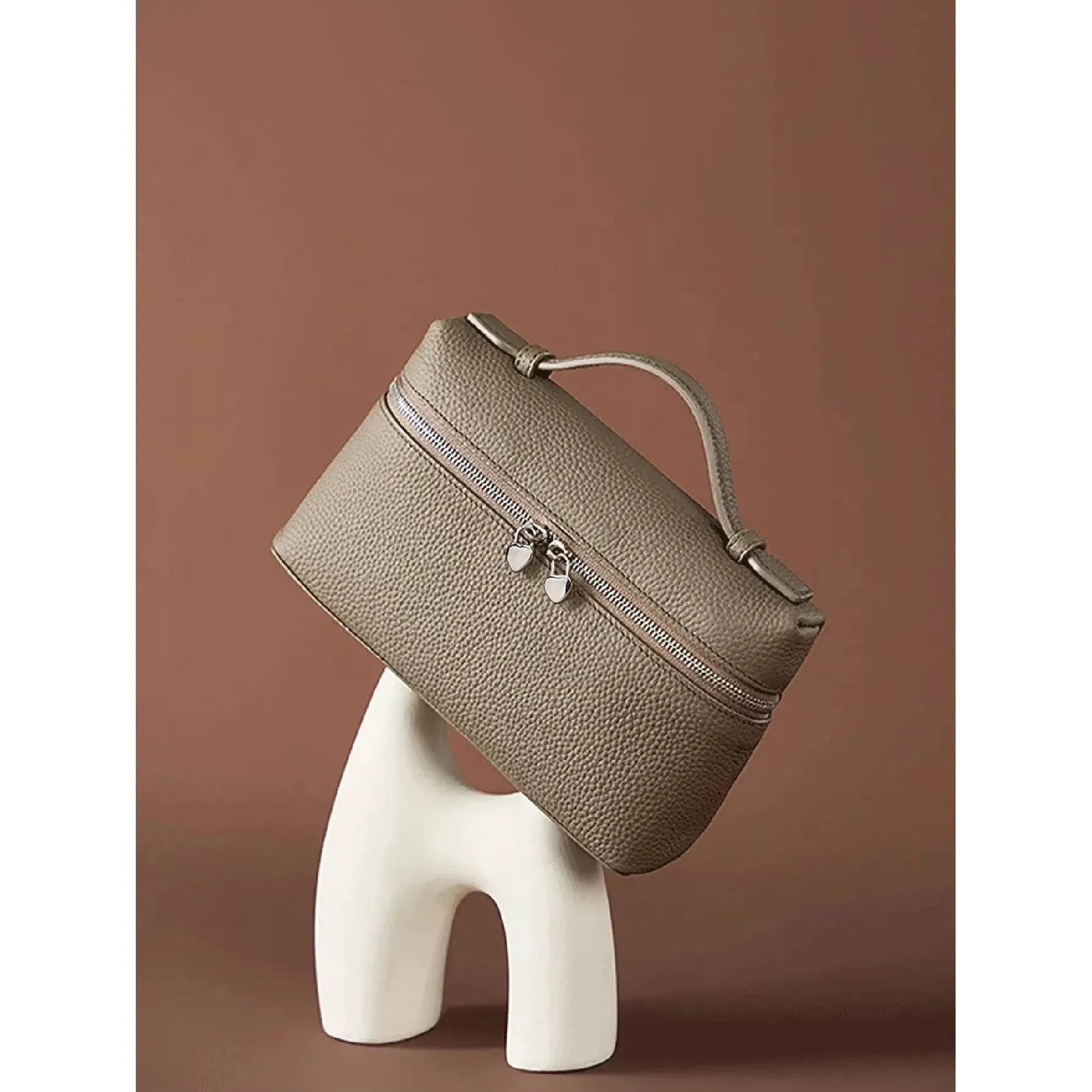 Celvera Tas Dames - Rechthoekige Crossbody met Dubbele Rits | Klassiek