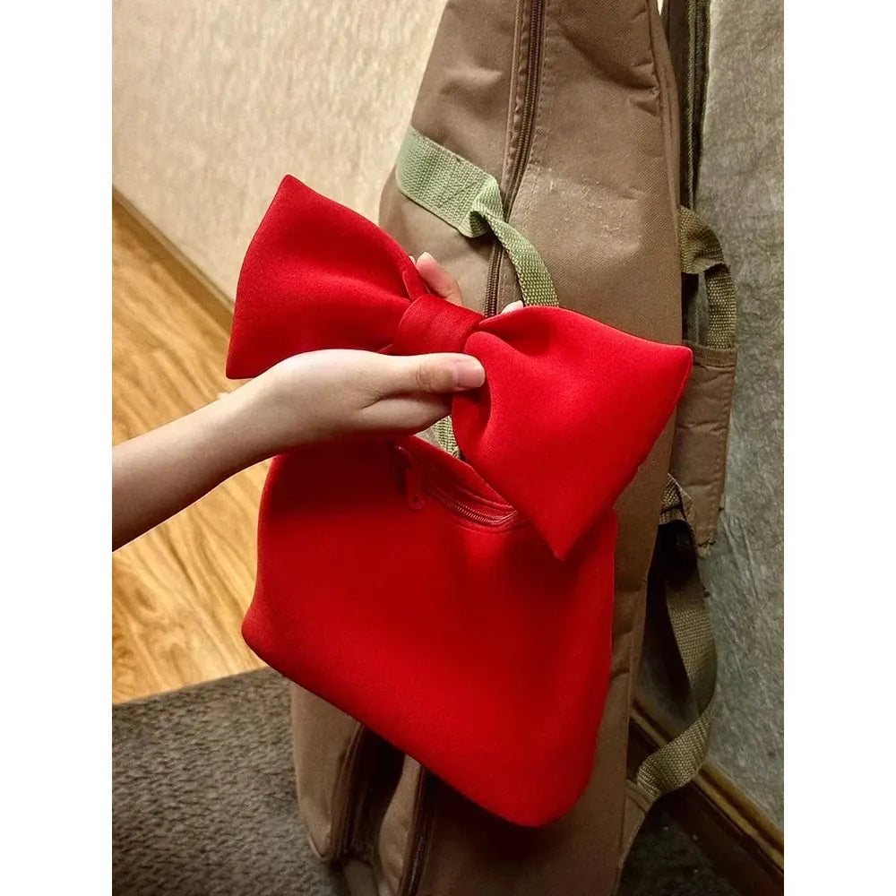 Celvera Avondtasje Dames - Mini Handtas met Oversized Strik | Feest