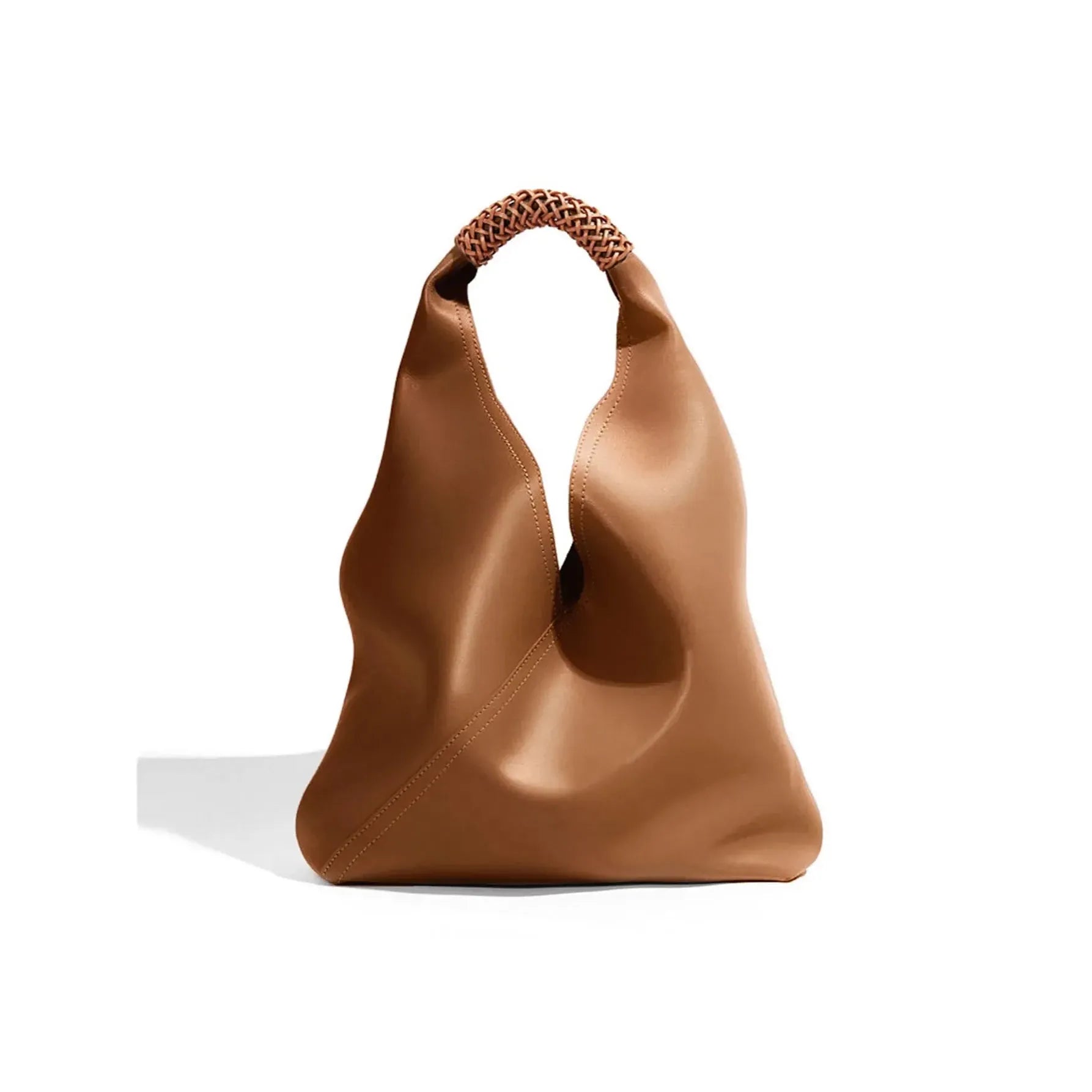 Celvera Tas Dames - Soepele Hobo Tas met Gevlochten Handvat | Casual