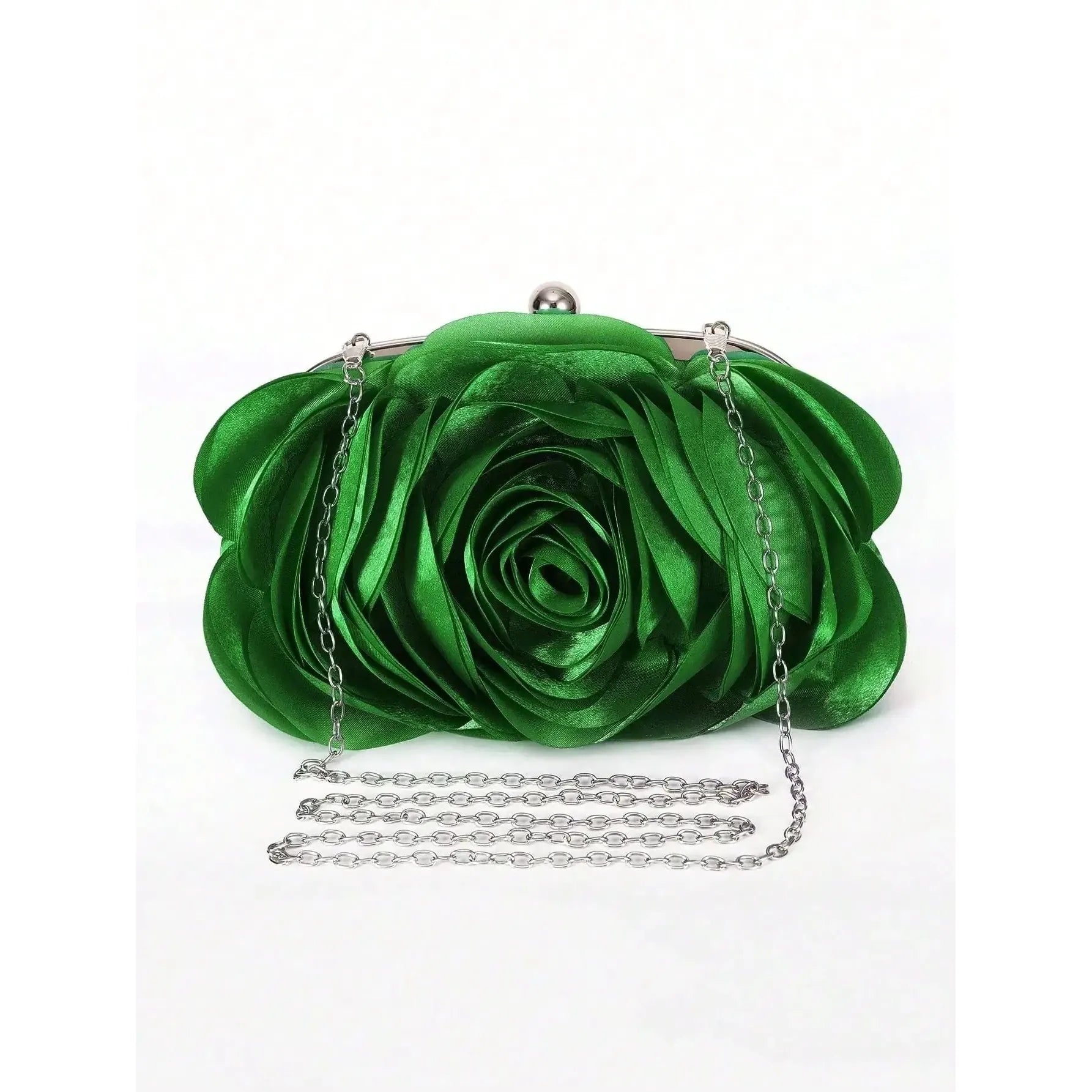 Celvera Tas Dames - Avondtasje met Bloem en Ketting | Elegant