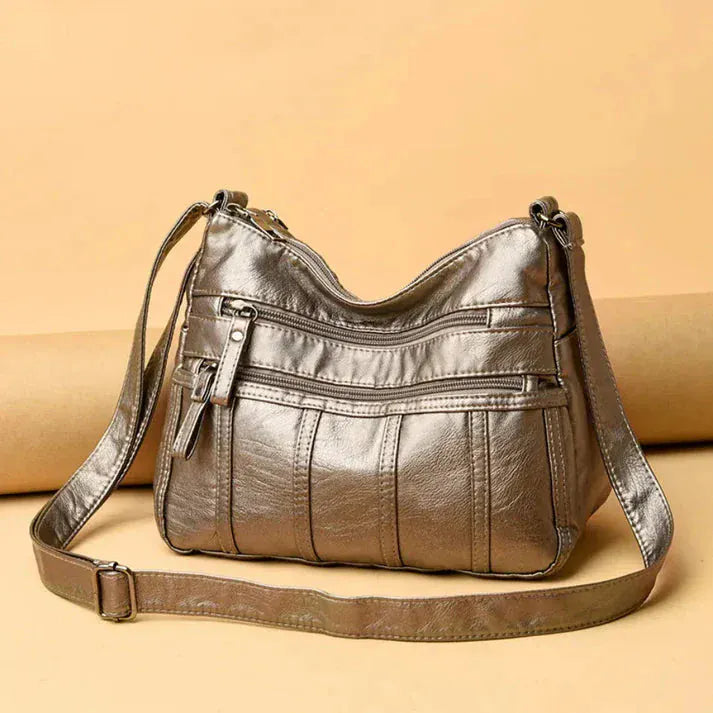 Celvera Dames crossbody tas van zacht leer – lichtgewicht en stijlvol