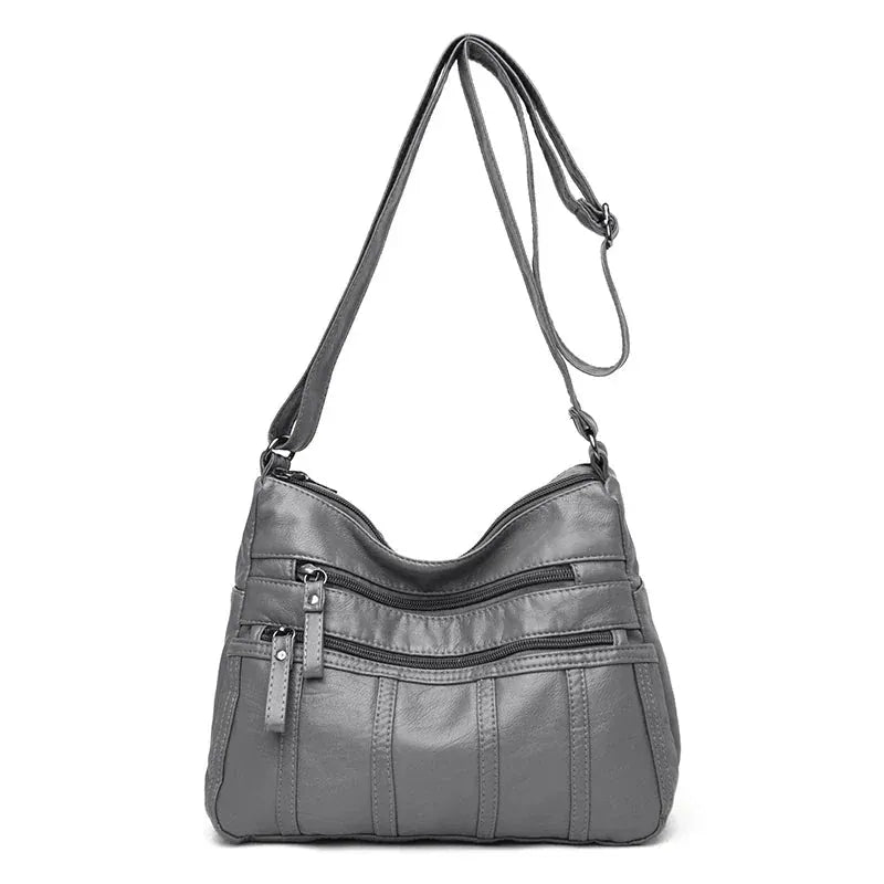 Celvera Dames crossbody tas van zacht leer – lichtgewicht en stijlvol