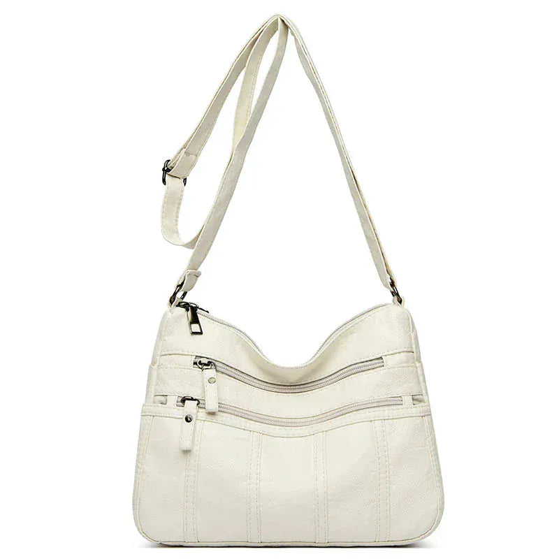 Celvera Dames crossbody tas van zacht leer – lichtgewicht en stijlvol