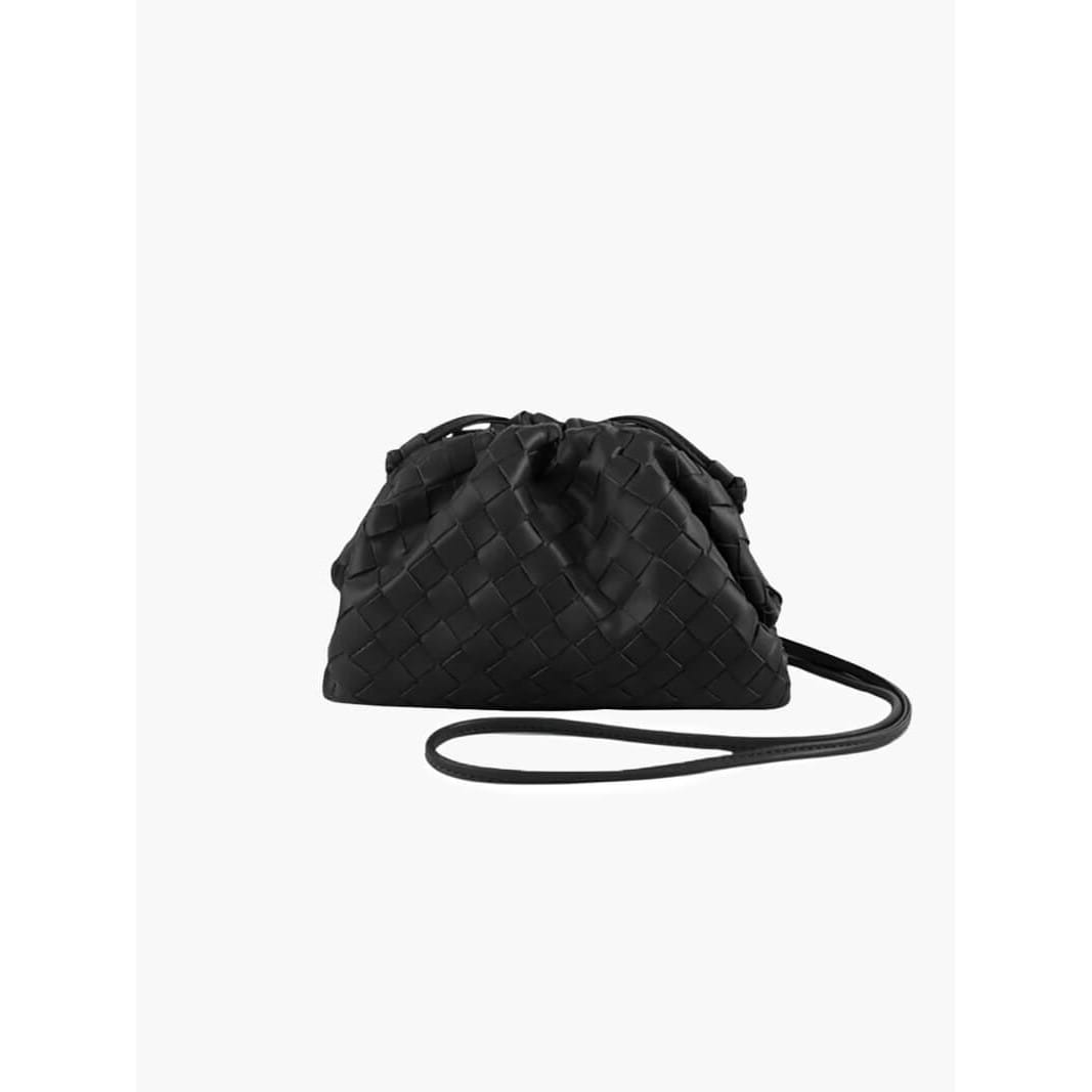 Celvera Trendy Gevlochten Dames Handtas – Compacte Handtas van Vegan Leer