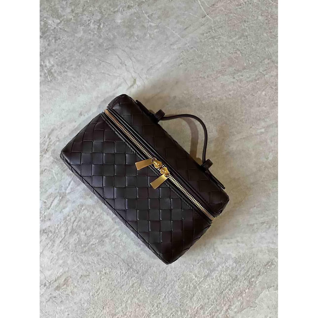 Celvera Luxe Gevlochten Handtas – Compacte Dames Tas voor Avond en Dag