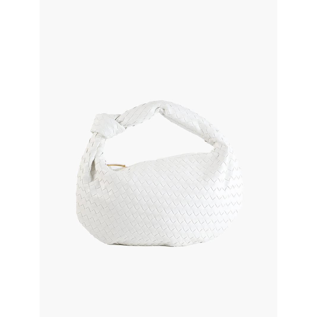 Celvera Luxe Gevlochten Schoudertas – Compacte Dames Tas voor Avond en Dag
