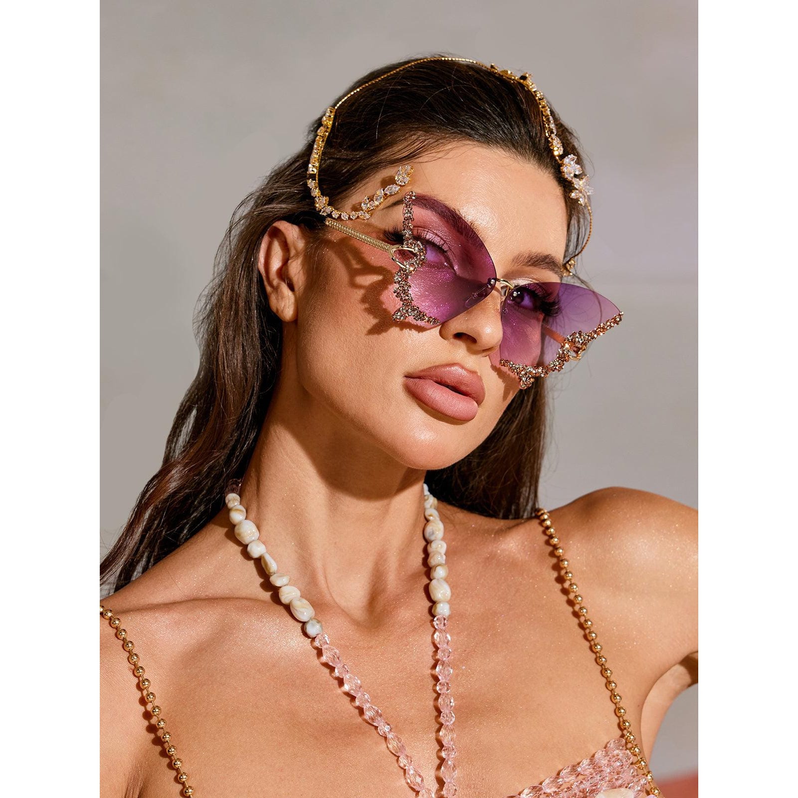 Celvera Festival Zonnebril | Glamour Look | Opvallend & Stijlvol
